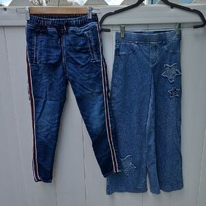 Set Of 2 Girls Jeans